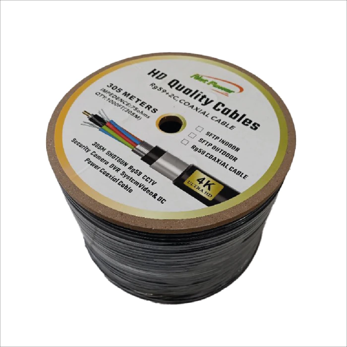 LAN CABLE NETPOWER / ETW CAT-6 SFTP CABLE OUTDOOR 305MTR