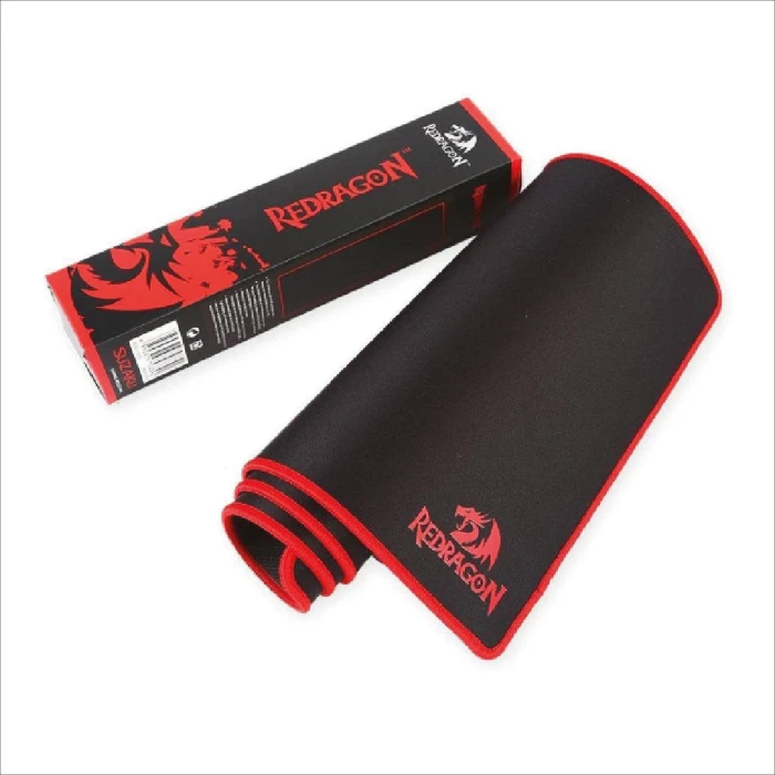 MOUSE PAD GAMING 800x300 3MM BLACK+RED