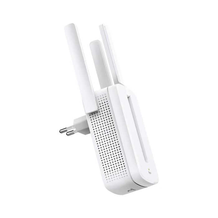 WIRELESS REPEATER MERCURY MW310RE 1xLAN/ 100MBPS/ 3xANT 300MBPS/ 2.4GHZ/ WHITE/ 3PIN