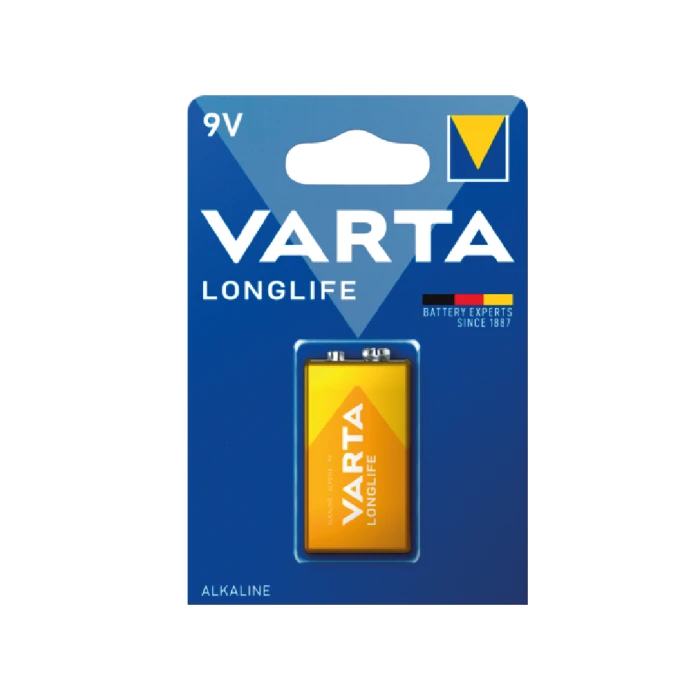 BATTERY 7273 VARTA LONGLIFE 9V