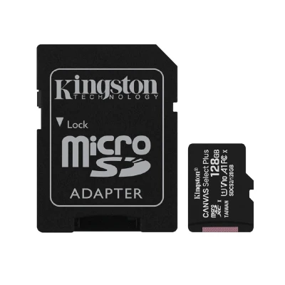 MicroSD Kingston Canvas SELECT Plus 128 ГБ MicroSD SDCS2/128GBSP